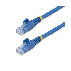 StarTech.com �J�e�S��6 LAN�P�[�u�� RJ45���[���h�R�l�N�^ 1.5m �u���[ N6PATC150CMBL1�{[21]