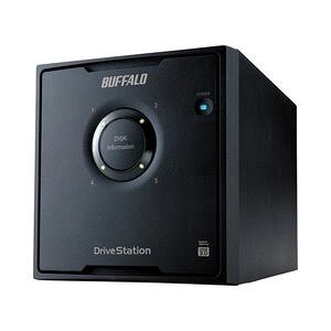 �o�b�t�@���[ �h���C�u�X�e�[�V���� RAID 5�Ή� USB3.0�p �O�t��HDD 4�h���C�u���f��16TB HD-QL16TU3�^R5J HD-QL16TU3/R5J [21]