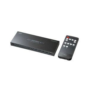 �T�����T�v���C 4����1�o��HDMI�ؑ֊� 4K�Ή�/�V�[�����X�ؑ�/�����R���t�� �u���b�N SW-UHD41RSL[21]