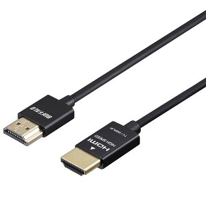 �o�b�t�@���[(�T�v���C) �C�[�T�l�b�g�Ή� HIGH SPEED HDMI�P�[�u�� �X�����^�C�v 3.0m �u���b�N BSHD3S30BK [21]