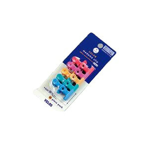 �i�܂Ƃ߁j �x���X �J���[�ڋʃN���b�v �p�b�N�� KCS-2555 �F�� �� �y×5�Z�b�g�z [21]