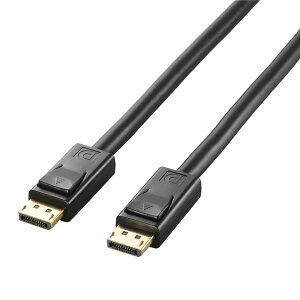�G���R�� DisplayPort�P�[�u��/Ver1.2a/5.0m/�u���b�N CAC-DP1250BK [21]