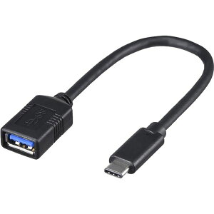 �o�b�t�@���[�i�T�v���C�j USB3.1 Gen1�ϊ��P�[�u���iA���X to C�j 0.15m �u���b�N BSUAMC311015BK [21]