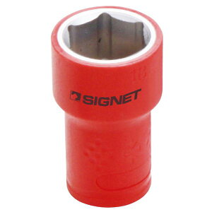 SIGNET �V�O�l�b�g E41618 3/8DR �≏�\�P�b�g 6�p 18MM �H�� �c�[�� DIY ��ƍH�� ���� [21]