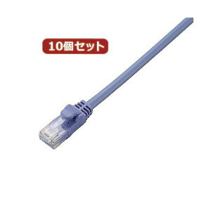 10�Z�b�g �G���R�� Cat6����LAN�P�[�u�� LD-GPN�^BU3X10[21]