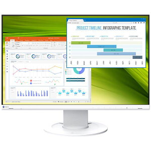 EIZO 57.2cm 22.5�^�J���[�t�����j�^�[ FlexScan EV2360 �z���C�g EV2360-WT [21]