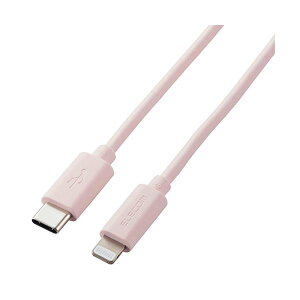 �y5�Z�b�g�z�G���R�� ���C�g�j���O�P�[�u�� Type-C-Lightning 1m �s���N U2C-APCL10PNX5[21]