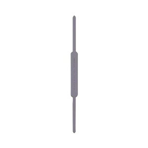 (�܂Ƃ�) ���q�g���u �J���[�t�@�X�i�[�I���t�B���|�� ���Ԋu80mm ��480�����e �O���[ F-8SL-50 1�p�b�N(50�{) �y×5�Z�b�g�z[21]