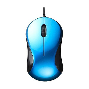 (�܂Ƃ�) �o�b�t�@���[ �L�� BlueLED �É�3�{�^���}�E�X �u���[ BSMBU100BL 1�� �y×10�Z�b�g�z[21]