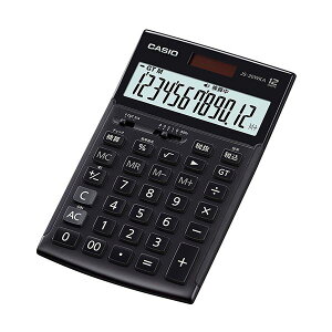 �J�V�I�v�Z�@ CASIO �����d��(���Z�^�C�v) �W���X�g�^�C�v12�� �u���b�N JS-20WKA-BK-N [21]