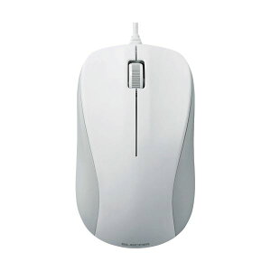 �i�܂Ƃ߁j�G���R�� USB���w���}�E�X 3�{�^��RoHS�w�ߏ��� M�T�C�Y �z���C�g M-K6URWH/RS 1�y×5�Z�b�g�z[21]