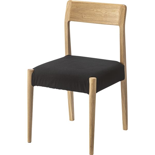 カバーリングチェア 99%OFF 椅子 ブラック 【SALE／37%OFF】 約W45.5×D51×H80×SH45cm 21 完成品
