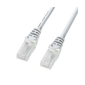 �i�܂Ƃ߁j�T�����T�v���C �c���܂�h�~CAT5eLAN�P�[�u�� �z���C�g 1.0m LA-Y5TS-01 1�{�y×10�Z�b�g�z[21]