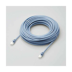 �G���R�� LAN�P�[�u��/CAT6A�Ή�/EU RoHS�w�ߏ���/�ܐ܂�h�~/�ȈՃp�b�P�[�W�d�l/15m/������/�u���[ LD-GPAT/BU15/RS [21]