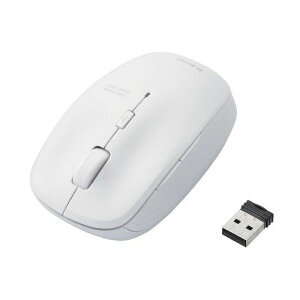 �G���R�� �R�ۃ��C�����X�É�BlueLED�}�E�X(5�{�^��) �z���C�g M-BL21DBSKWH 1�� [21]