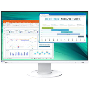 EIZO 60.5cm(23.8)�^�J���[�t�����j�^�[ FlexScan EV2460 �z���C�g EV2460-WT [21]