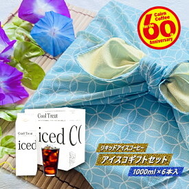 ＼クーポン有／ 送料無料 リキッドコーヒー アイスコギフトセット 1000ml×6本入 無糖 アイスコーヒー ネルドリップ 南アルプス 天然水 自然水 ミネラルウォーター コーヒー豆 珈琲豆 自家焙煎 ブラックコーヒー カフェオレ 高級 上質 美味しい まろやか 酸っぱくない