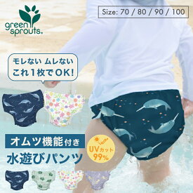 水遊びパンツ ベビー 水着 オムツ機能付き 水遊び用オムツ 男の子 女の子 ベビー水着 90 80 70 水遊び用パンツ 保育園 水遊び パンツ オムツ 水遊びオムツ おむつ 赤ちゃん 海 プール おうちプール ベビースイミング uv アイプレイ