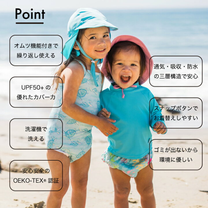 楽天市場】【クーポンで10％OFF!1/15(水)23:59まで！】ベビー 水着 