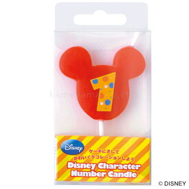 kameyama candle カメヤマ ディズニーキャラクターナンバーキャンドル「1」
