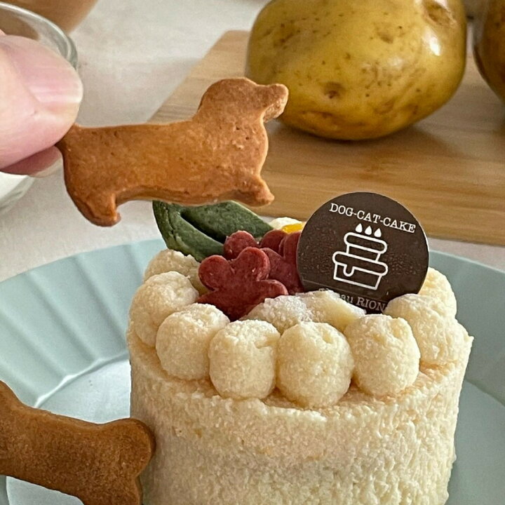 楽天市場 国産 無添加 手作り 犬用 バースデーケーキ 愛犬のお祝いケーキ 米粉豆腐クリーム 誕生日ケーキのお店ケベック