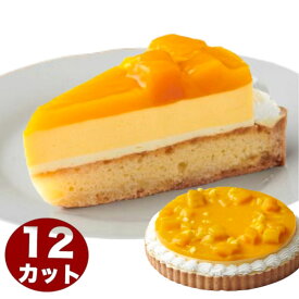 マンゴーの贅沢ムースタルト 7号 21.0cm 12カット済み 約940g 誕生日ケーキ バースデーケーキ cake