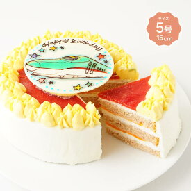 【送料無料】 お野菜畑の ヨーグルトクリーム ケーキ（カボチャ）イラスト 5号 15cm 誕生日ケーキ バースデーケーキ 1歳 2歳 子ども キャラクター 乗り物 ケーキ 誕生日 バースデー トマト 紫芋 プレゼント ギフト お取り寄せ オーダーメイド (3409557)