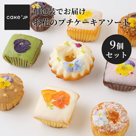 【送料無料】 お花のプチケーキアソート 9個入 詰め合わせ 個包装 焼き菓子 プチケーキ 可愛い スイーツギフト お取り寄せ 洋菓子 おしゃれ 内祝い お返し 女子会 お土産 手土産 プレゼント (3407566)