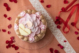 【送料無料】チョコとベリーのお花ケーキ 5号 15cm 誕生日 お祝い バースデー バースデーケーキ プレゼント ギフト お取り寄せ (3437748)