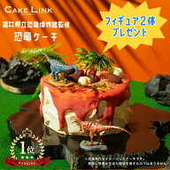 【スーパーセール期間P20倍】 恐竜ケーキ 誕生日 ケーキ バースデーケーキ 4号 シフォンケーキ チョコレ…