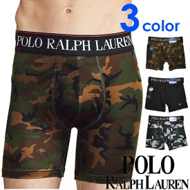 【閉店セール40%OFF】【6/11(火)まで】POLO RALPH LAUREN ポロ ラルフローレン メンズ COOL クール マイクロファイバー ボクサーパンツ ポケット付き ブラック グリーン カモフラージュ おしゃれ ブランド 大きいサイズ [送料無料] [lmpbhr]