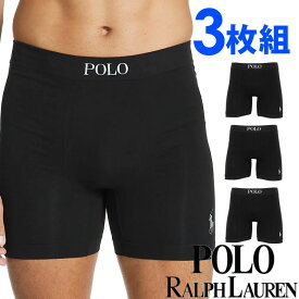 【閉店セール40%OFF】【6/11(火)まで】POLO RALPH LAUREN ポロ ラルフローレン メンズ シームレス ボクサーパンツ 3枚セットFREEDOM FX ブラック polo ロゴ トランクス おしゃれ ブランド 大きいサイズ [送料無料] [llbbp3rp01]