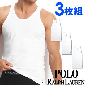 【SALE 20%OFF】POLO RALPH LAUREN ポロ ラルフローレン メンズ タンクトップ 3枚セット ラルフローレンタンクトップ[RCTKP3 /LCTK]