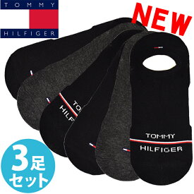 【SALE 20%OFF】TOMMY HILFIGER トミーヒルフィガー メンズ 靴下 クッションソール アンクルソックス 6足セット ブラック グレー トミーフラッグ [25cm-30cm] おしゃれ ブランド 大きいサイズ [送料無料] 【あす楽】 [tvm213ln02002]