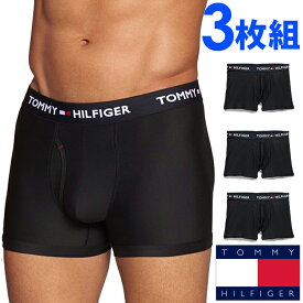 【SALE 20%OFF】TOMMY HILFIGER トミーヒルフィガー メンズ エブリデイ マイクロ ボクサーパンツ 3枚セット Everyday Micro ブラック トミーフラッグ S M L XL XXL おしゃれ ブランド 大きいサイズ [送料無料] 【あす楽】[09t3492001]