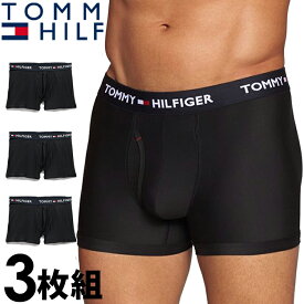 【閉店セール40%OFF】【6/11(火)まで】TOMMY HILFIGER トミーヒルフィガー メンズ エブリデイ マイクロ ボクサーパンツ 3枚セット Everyday Micro ブラック トミーフラッグ S M L XL XXL おしゃれ ブランド 大きいサイズ[09t3492001]