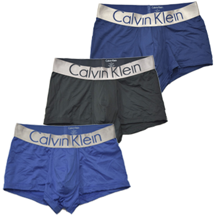 Calvin Klein カルバンクライン メンズ ローライズ ボクサーパンツ 3枚セット ブラック ネイビー ブルー CK トランクス S M L  XL おしゃれ ブランド 大きいサイズ [5,500円以上で送料無料] 【あす楽】 [nb1656611] | オズの魔法
