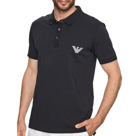 【SALE 40%OFF】EMPORIO ARMANI[エンポリオアルマーニ]メンズ ポロシャツ 半袖Tシャツ "ESSENTIAL" ビッグロゴ イーグルマーク 鹿の子 ピンク ブラック グリーン ホワイト ネイビー S M L XL おしゃれ ブランド 大きいサイズ [5,500円以上で送料無料] [あす楽][2118043r482]