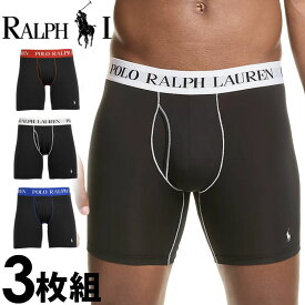 【閉店セール40%OFF】【6/11(火)まで】POLO RALPH LAUREN ポロ ラルフローレン メンズ メッシュ 4D-FLEX ボクサーパンツ 3枚セット ブラック レッド ホワイト ブルー ト polo ロゴ ランクス おしゃれ ブランド 大きいサイズ [l4bbp3arwb]