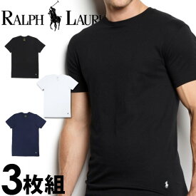 【SALE 30%OFF】POLO RALPH LAUREN ポロ ラルフローレン tシャツ メンズ クルーネック 3枚セット ラルフローレンTシャツ[RCCNP3 /LCCN]