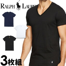 【SALE 30%OFF】POLO RALPH LAUREN ポロ ラルフローレン tシャツ メンズ Vネック 3枚セット ラルフローレンTシャツ[RCVNP3 /LCVN]