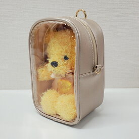 見せぬいポーチM+ Key0 シャンパンゴールド