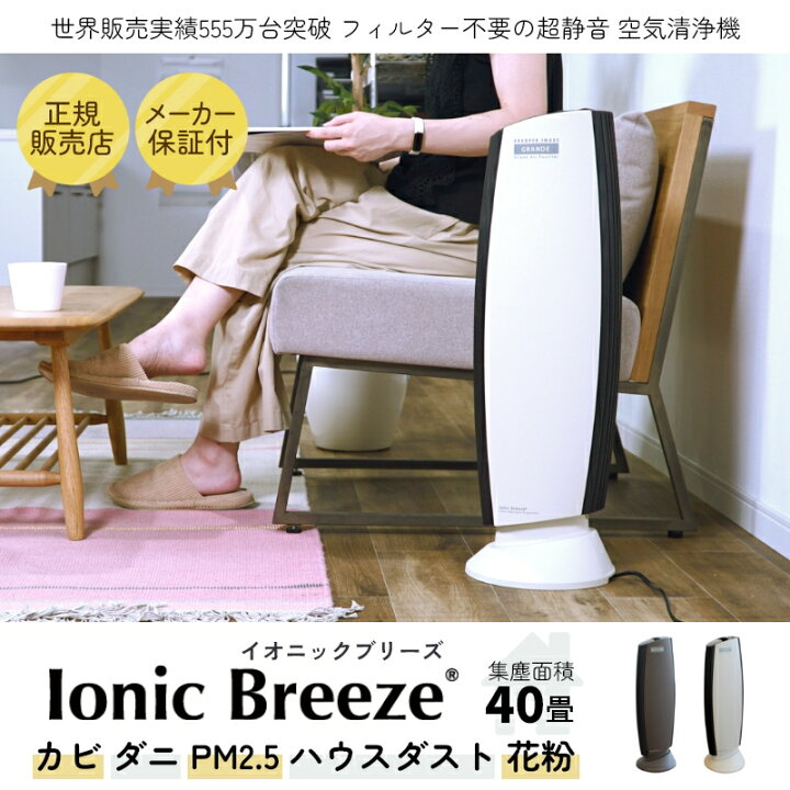 楽天市場】超静音！ 消耗品不要 の 空気清浄機 最大 40畳 ハウスダスト  