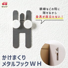 セットがお得！ かけまくり 石こう用 強力 フック 石膏 石こう 画鋲 シンプル 跡が目立たない 額縁用 見せないフック 展示会 写真展示 東洋工芸 かけまくり メタルフックWH HHT26M-BS2 ステンレス 耐荷重7kg ★