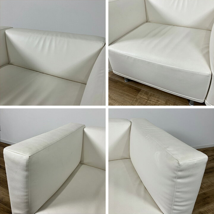 楽天市場】Cassina GRANDANGOLO SOFA 1P WHITE カッシーナ グラン 