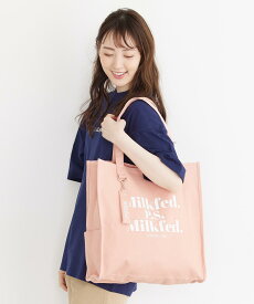 【公式】MILKFED. ミルクフェド DIDONE LOGO BIG TOTE MILKFED. トートバッグ バッグ キャンバス キャンバストート 肩がけ ロゴ