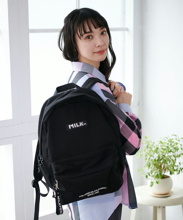 楽天市場】【公式】MILKFED. ミルクフェド EMBROIDERED BAR CANVAS DAYPACK リュック バックパック 鞄 カバン ロゴ キャンバス デイリー 大容量 旅行 : XLARGE X-girl公式calif楽天市場店 楽天市場】【公式】MILKFED. ミルクフェド EMBROIDERED BAR CANVAS DAYPACK リュック バックパック 鞄 カバン ロゴ キャンバス デイリー 大容量 旅行 : XLARGE X-girl公式calif楽天市場店