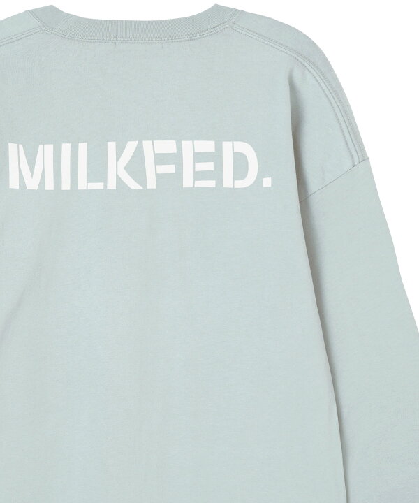 楽天市場】【公式】MILKFED. ミルクフェド BASIC STENCIL WIDE L/S TEE Tシャツ ロンT カットソー トップス プリント ロゴ ロングスリーブ : XLARGE X-girl公式calif楽天市場店