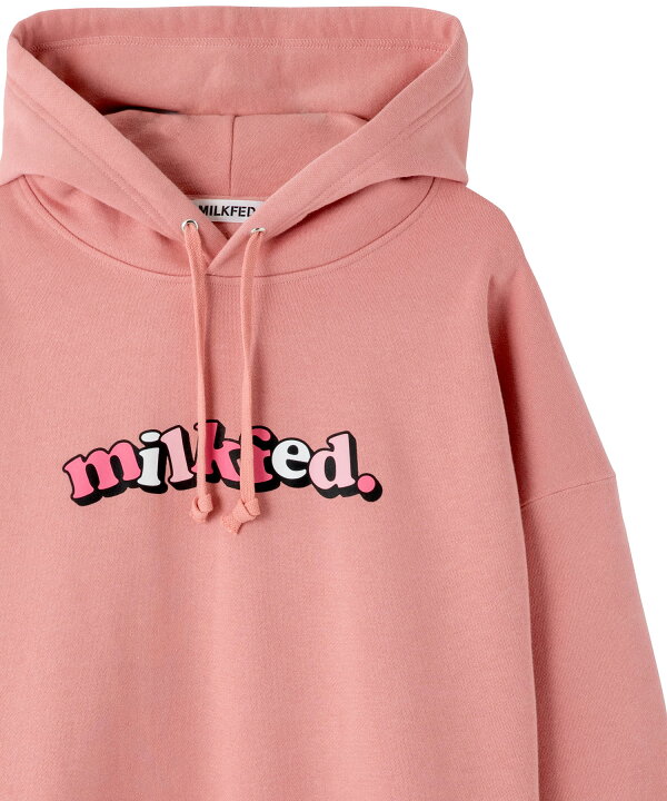 ー品販売 MILKFED. パーカー 赤色 ワンサイズ MILKFED. パーカー Sサイズ えんじ色