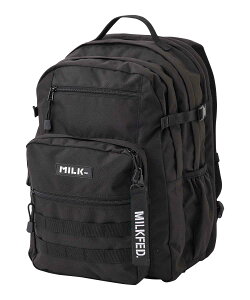 �y�����zMILKFED. �~���N�t�F�h ACTIVE DOUBLE POCKET MOLLE BACKPACK �A�N�e�B�u �_�u���|�P�b�g ���[�� �o�b�N�p�b�N ��e�� �y30L�z ���f�B�[�X�����b�N �� �J�o�� �o�b�O ���S ���b�y�� �|�P�b�g �f�C
